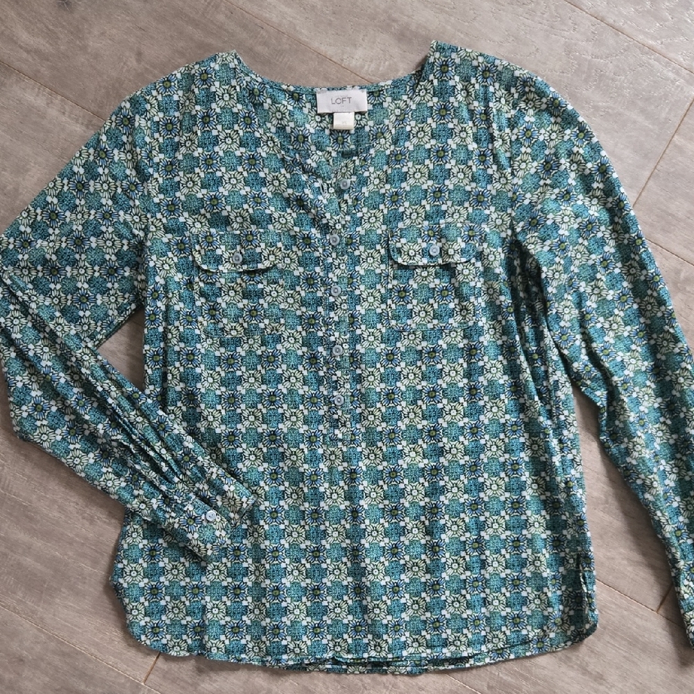 Loft Floral Top